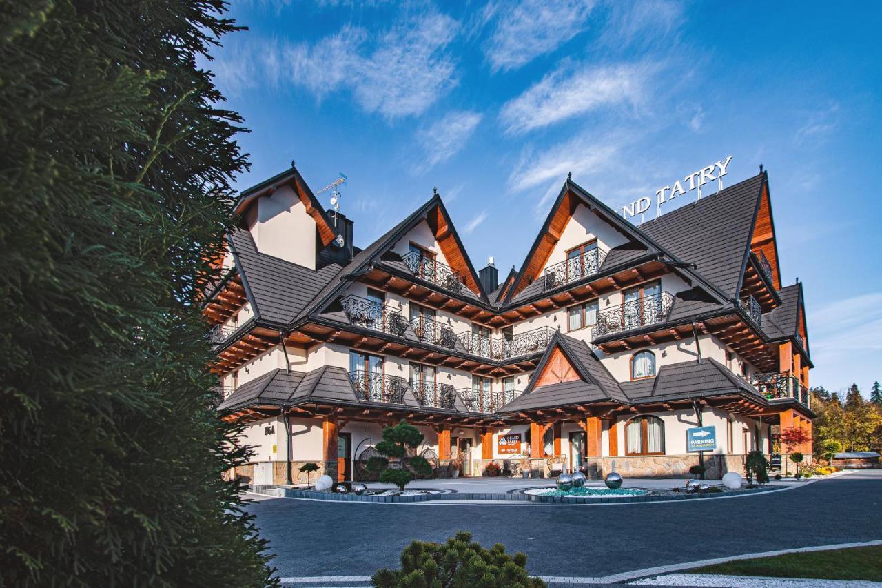 Grand Tatry - Miejsce Na Wyjatkowy Pobyt Dla Ciebie I Twojej Rodziny! - Sauna I Jacuzzi Wliczone W Cene Pobytu -10 Minut Pieszo Od Term Bania Bialka Tatrzanska Luaran gambar